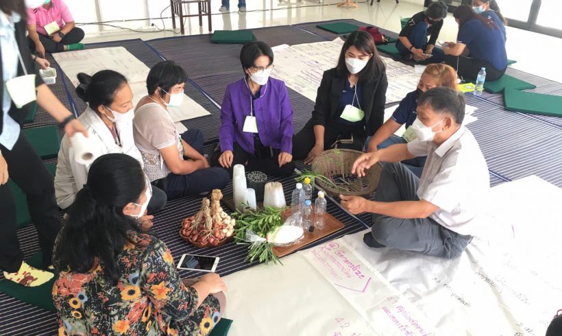 พัฒนาศักยภาพสู่การเป็นแกนนำและวิทยากรกระบวนการ เพื่อการจัดการระบบอาหารสุขภาวะในพื้นที่ มูลนิธิเอ็มโอเอไทย