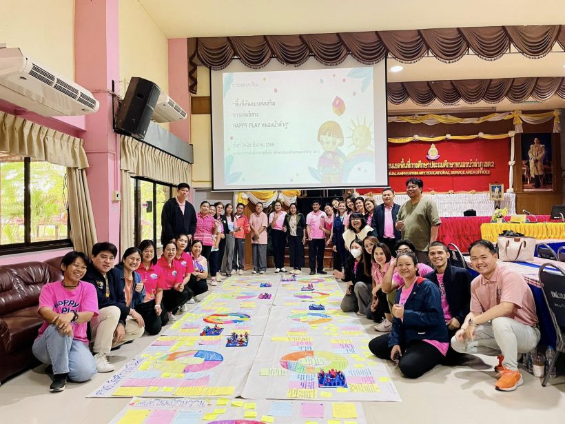 ถอดบทเรียนครู play worker เครือข่าย Happy play หนองบัวลำภู