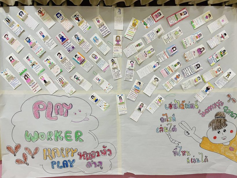 ถอดบทเรียนครู play worker เครือข่าย Happy play หนองบัวลำภู
